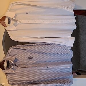 Lot of 2 Polo Ralph Lauren Classic Shirts XL